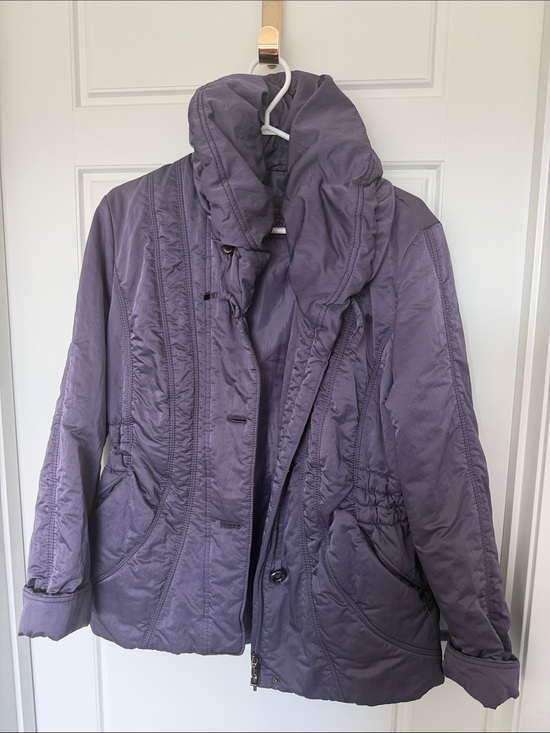 Gerry Weber Jackets & Blazers - Gerry Weber Quilted tailored Puffer Jacket in Dusty Lavender